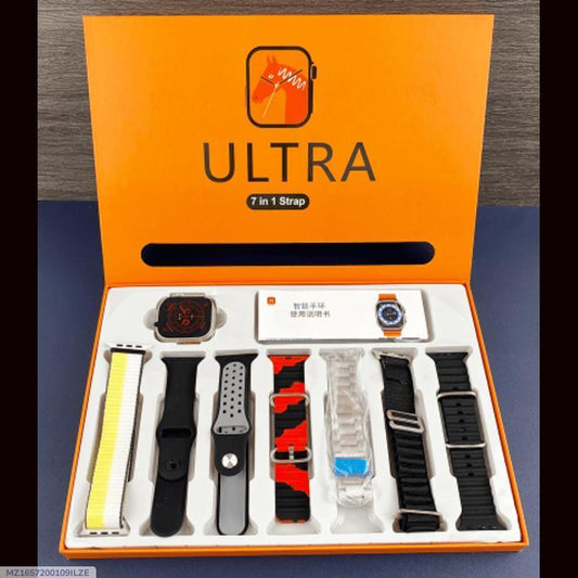 Multicolor Smart Watch with Charger and Accessories - 1 Pcs