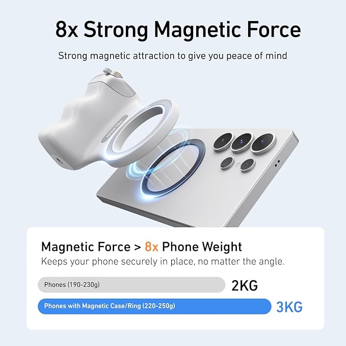 TELESIN - Magnetic Selfie Ring Light