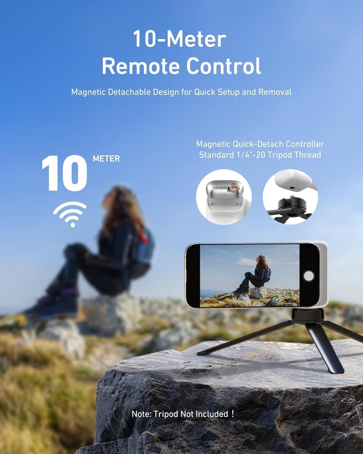 TELESIN - Magnetic Selfie Ring Light